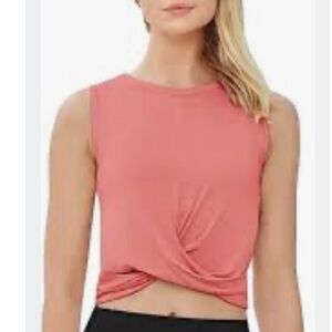 Bestisun crop top  Sleeveless Twist Front   Sz medium nwt